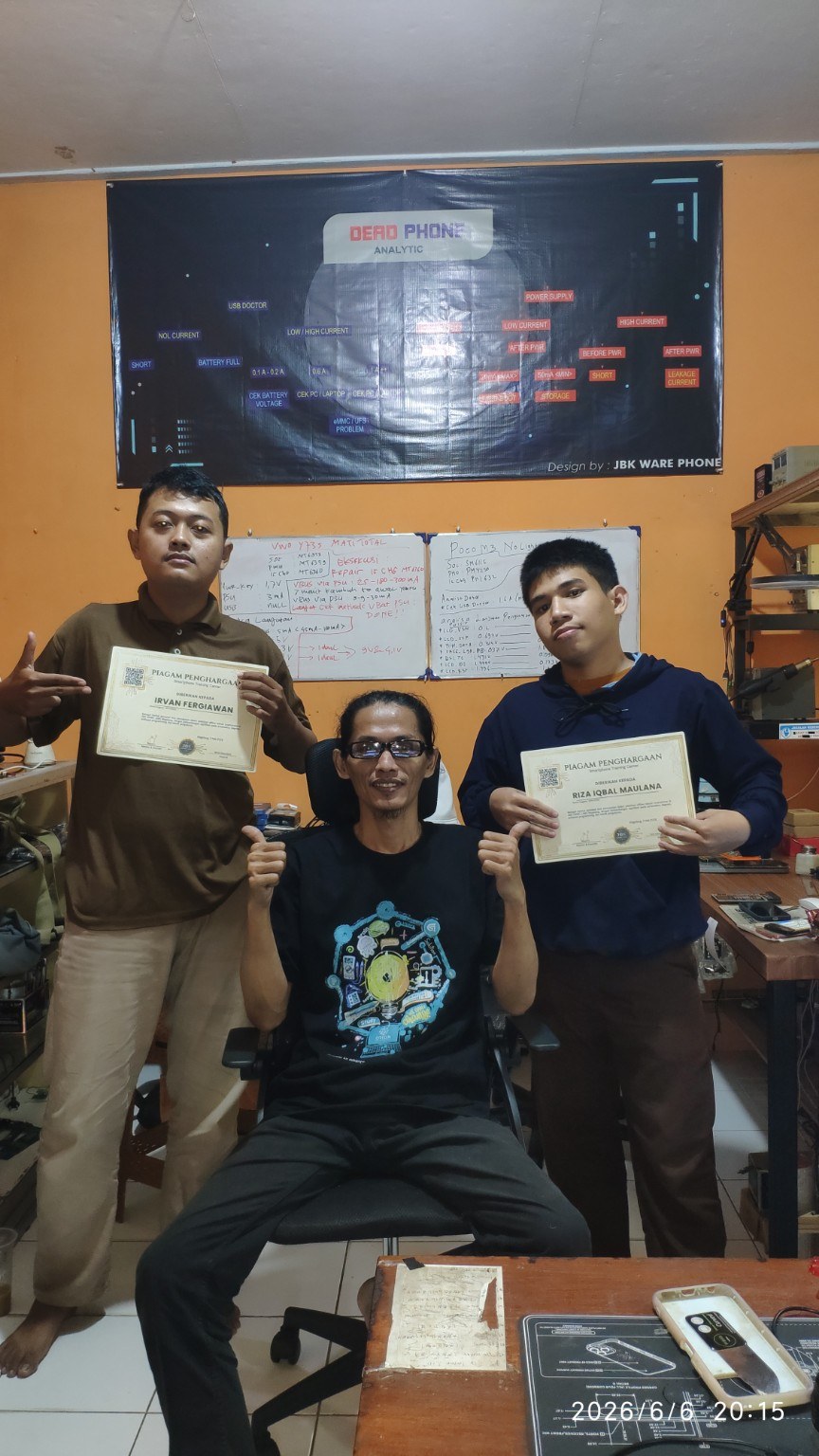 Alumni offline JBK LOGIC LABS bersama instruktur