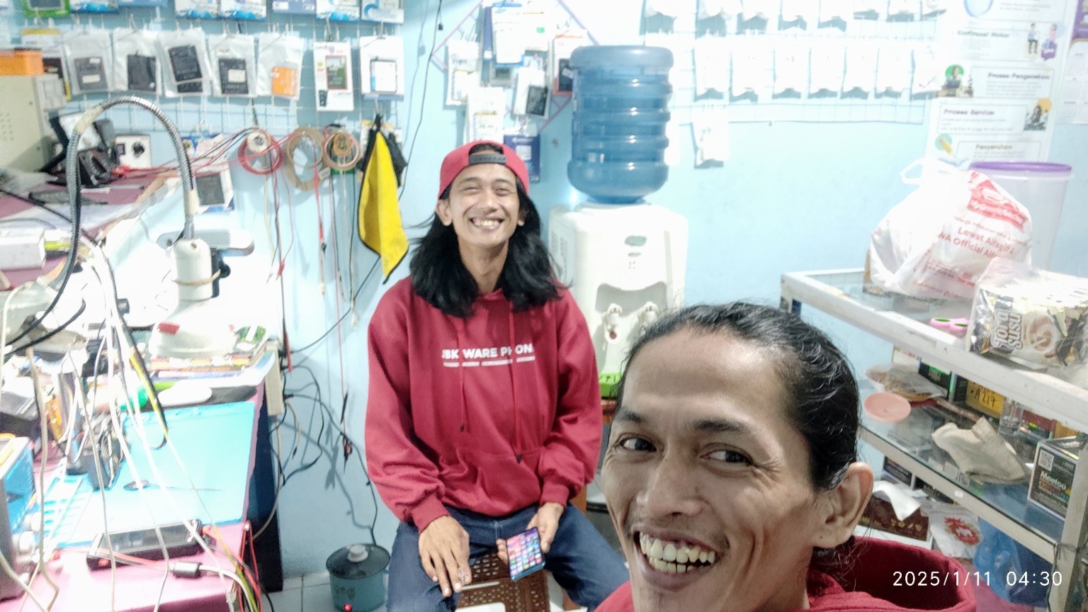 Suasana pelatihan teknisi